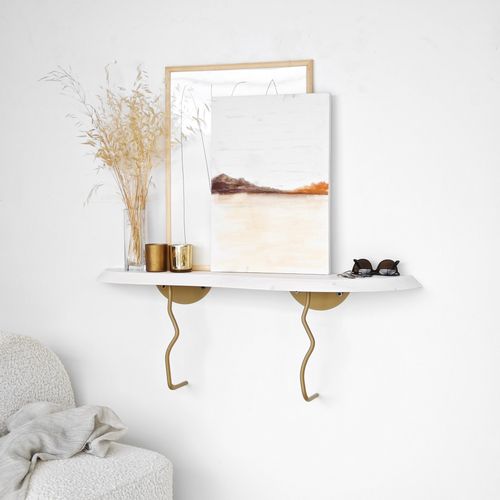 Lierre - Gold, White Gold
White Wall Shelf slika 2