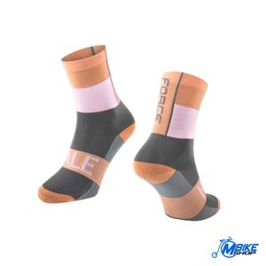 Force Čarape Hale Orange/White/Grey L-XL