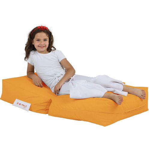 Atelier Del Sofa Vreća za sjedenje, Kids Single Seat Pouffe - Orange slika 7