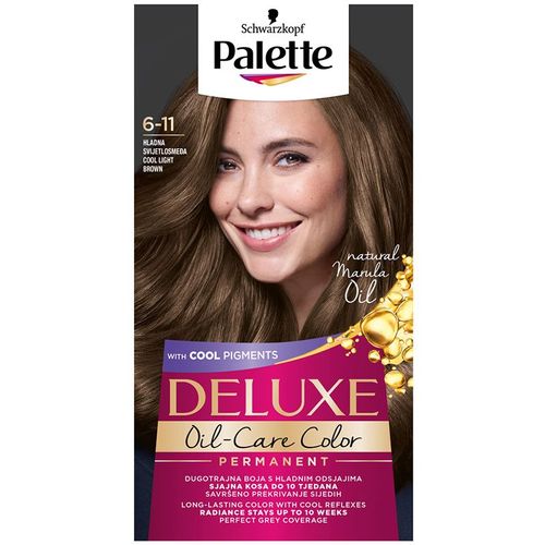 Palette Deluxe Farba za kosa 6-11 Hladna Svijetlosmeđa slika 1