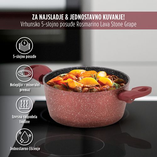 Šerpa Rosmarino Lava Stone Grape - 20 slika 3