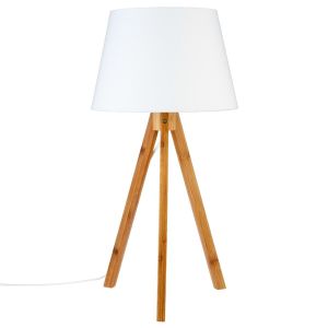 Atmosphera stona lampa "bahi"  h.55,5 cm bela