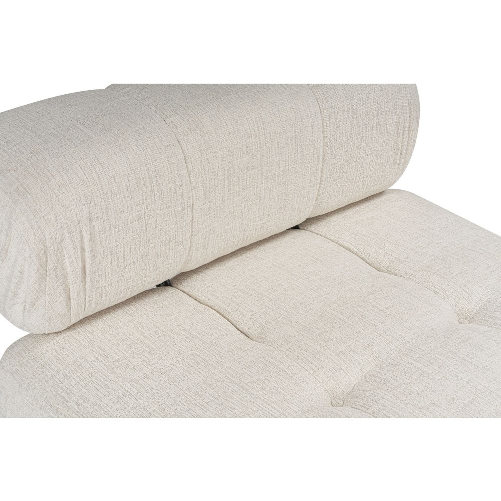 Doblo 3 Sjedala sa Pouffom (L1-O1-1R-Pouffe) - Krem Kutić Sofa slika 11