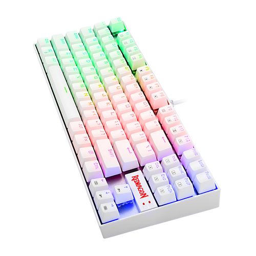 REDRAGON KUMARA K552 RGB MEHANIČKA TIPKOVNICA BIJELA CRVENI PREKIDAČI slika 3