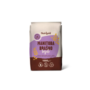 Manitoba - Pšenično brašno Bijelo Tip 550 - 1000g Nutrigold