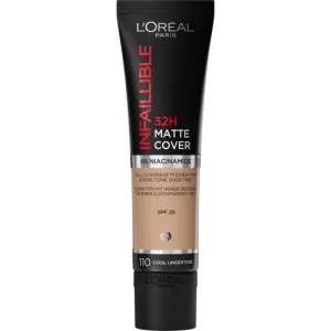 L'Oreal Paris Infaillible 32H Matte Cover Tečni puder 110 30ml