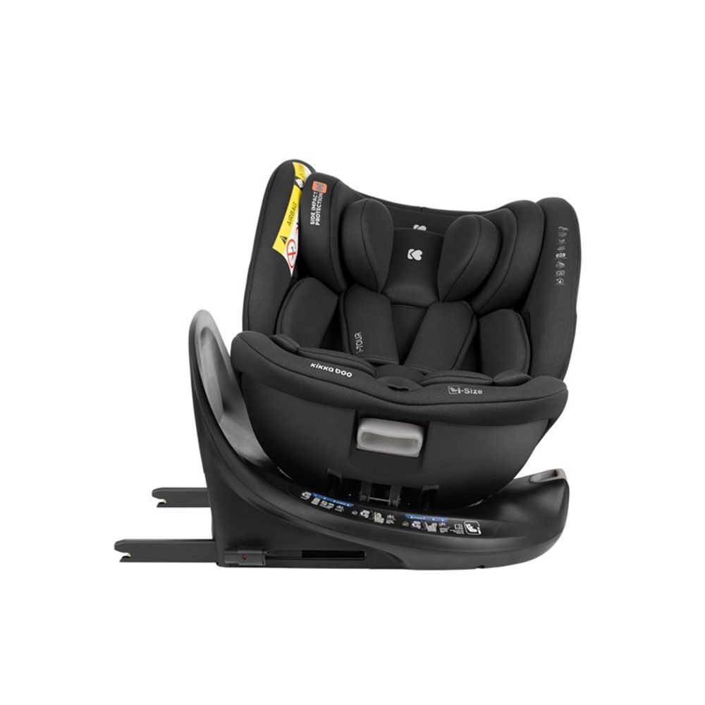 Kikka Boo Rotirajuća autosjedalica I-Tour 40-150cm i-Size Isofix, Black slika 15