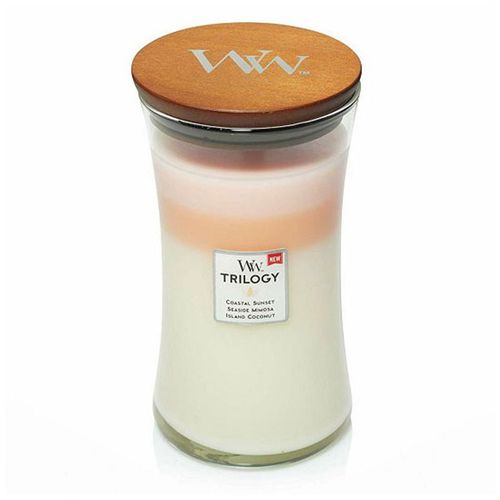 WOODWICK CLASSIC LARGE,  svijeća mirisna Trilogy Island Getaway   slika 1