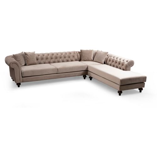 Atelier Del Sofa Kutna garnitura BOGART CORNER, desna, bež, Bogart Corner Right (L3-C-EOT)- Beige slika 4