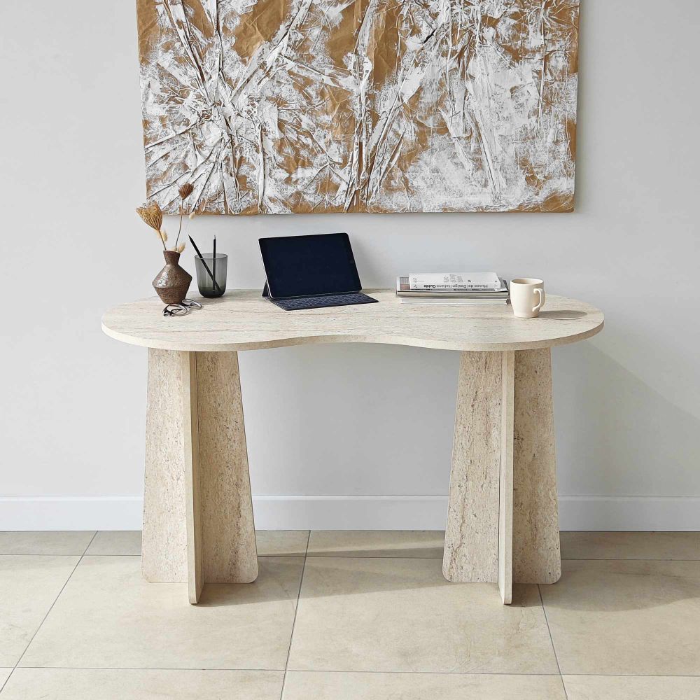 Infini - Travertine Radni Sto slika 9