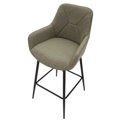 Mauro Ferretti Barska stolica BAR STOOL GREY SET 2 kom cm 55X55X109 slika 4