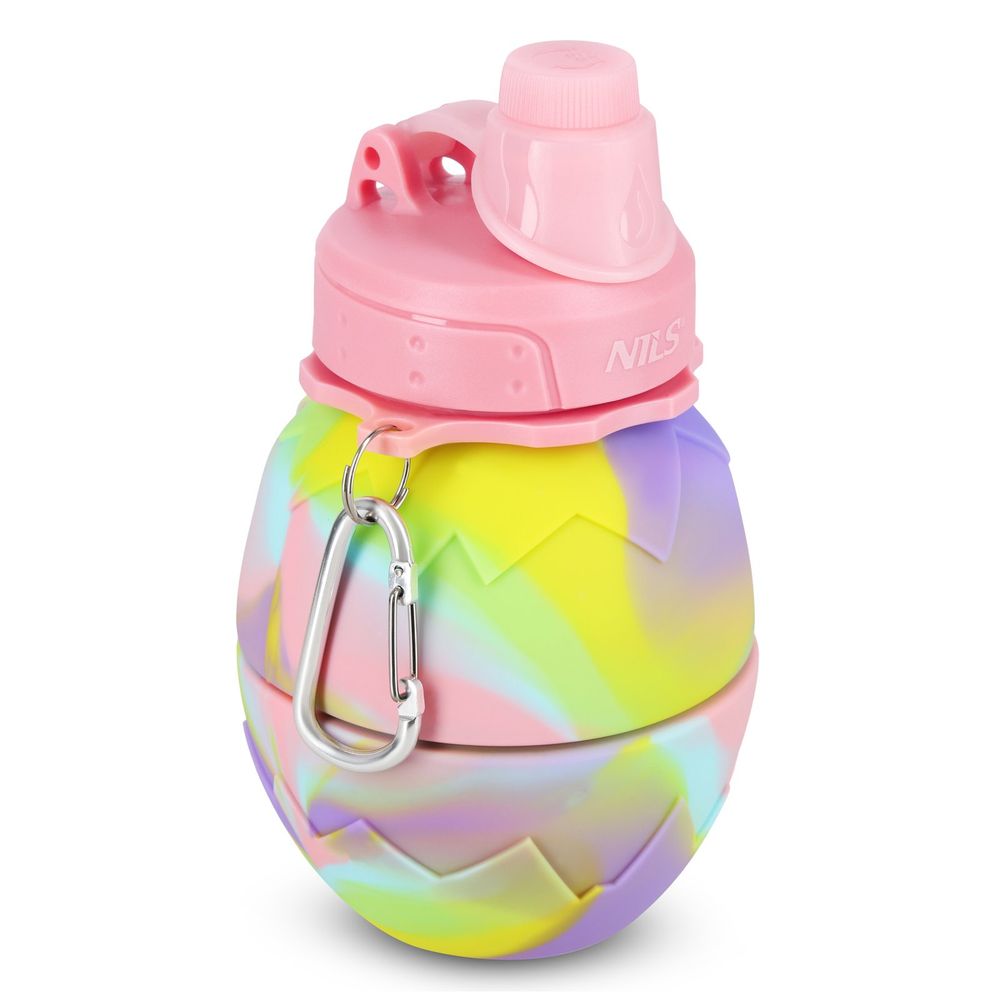 Nc4102 silikonska sklopivna boca za vodu 700 ml roza nils slika 2