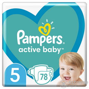 Pampers Active baby pelene giant pack plus