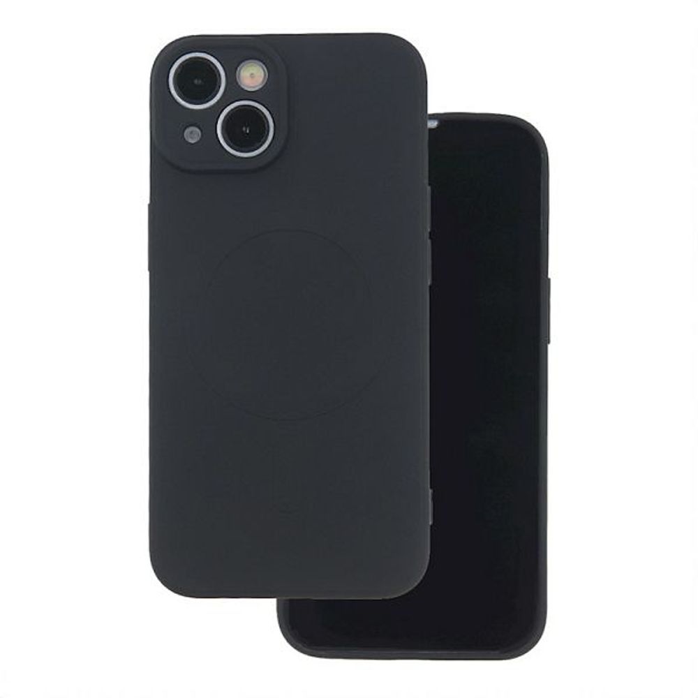 MM TPU IPHONE 17 PRO - MAGSAFE SILICONE crna slika 3