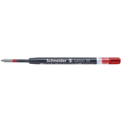 Uložak za kemijsku olovku Schneider, Gelion 0,4 mm, crveni slika 1