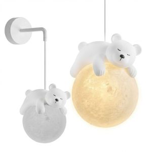 Zidna lampa Kinkiet White Bear G161-1W