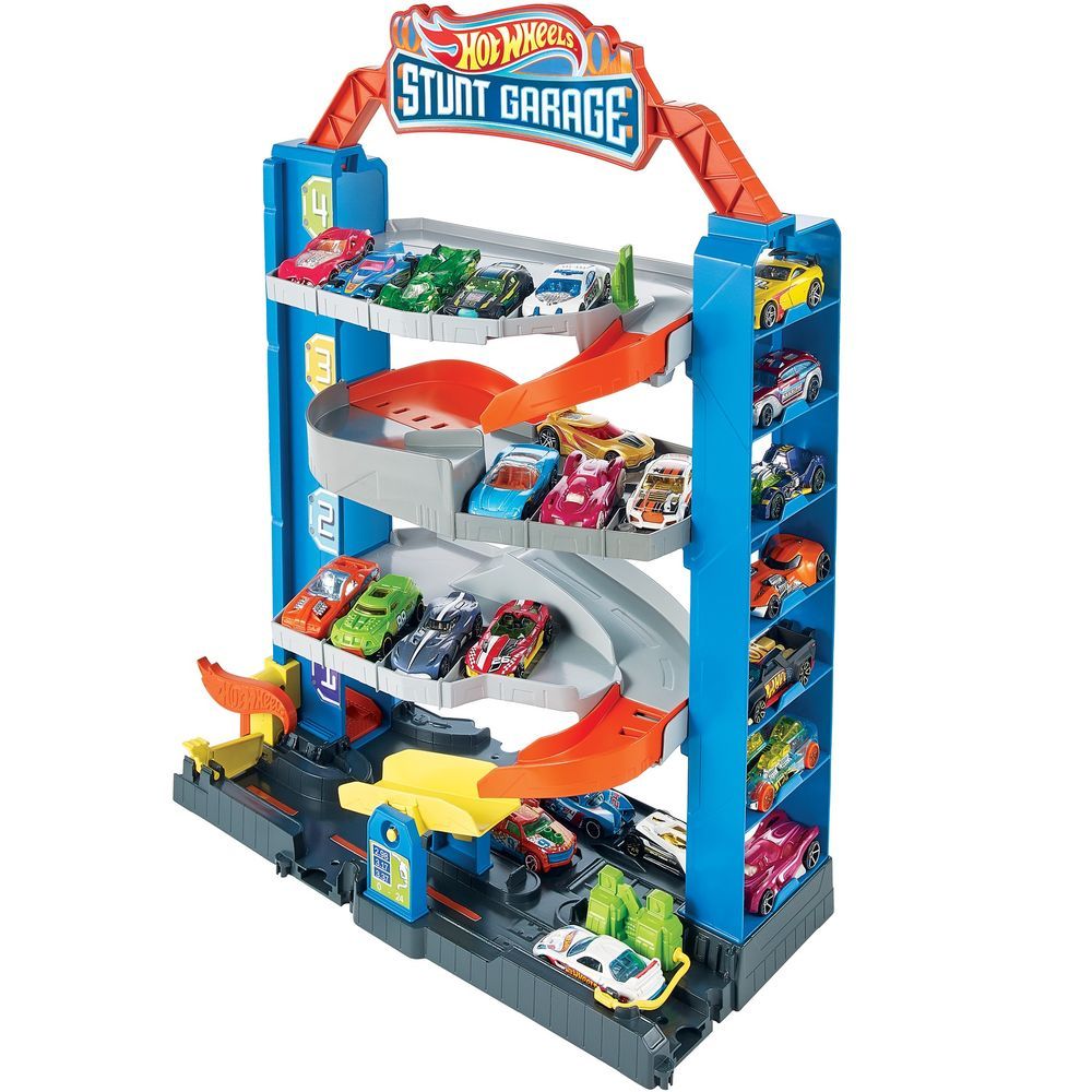 Hot Wheels City Stunt Garaža za autiće slika 3