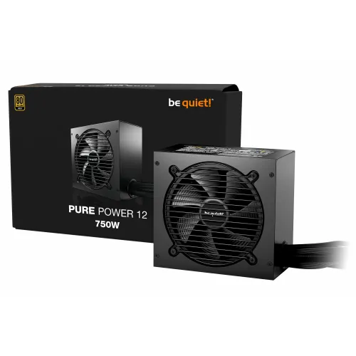 Be Quiet Pure Power 12 750W Gold  BP003EU ATX3.1 Napajanje  slika 1