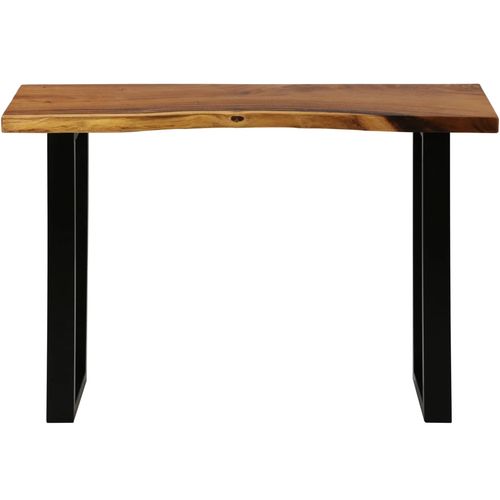 Konzolni stol od masivnog kišnog drva 110 x 35 x 75 cm slika 10