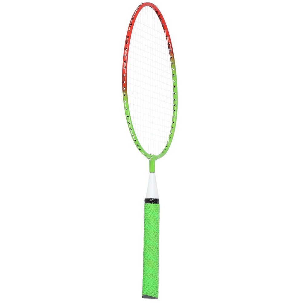 Nrz051 čelični / badminton set 2 rakete + loptice + lopte junior nils slika 2