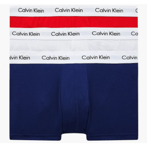 Calvin Klein muški donji veš 3 Pack Low Rise Trunks - Cotton Stretch 0000U2664GI03 slika 1