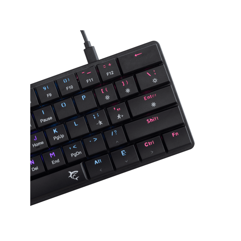 WHITE SHARK Mehanička tastatura GK-006131 NAGAMAKI / US, smeđi prekidači slika 2