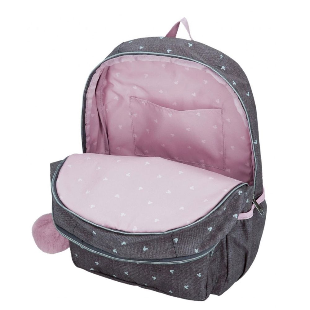 Disney Ranac 44 cm, Mickey Studs 3822721, antracit slika 3