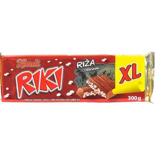 Kandit Riki Čokolada riža original 300 g XXL slika 1