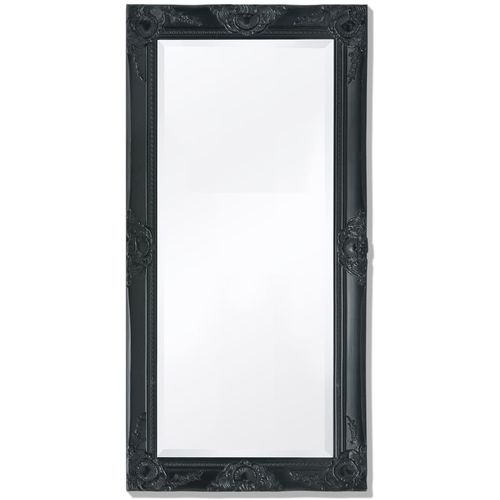 Zidno ogledalo Barokni stil 100x50 cm Crno slika 54