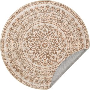 SONGMICS HOME Round rug, 120 cm