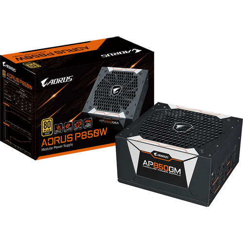 Gigabyte PSU 850WAorus P850W 80+ GOLD,F Modular1xMB/2xCPU/6xPCIe/6xSATA/3xPheripheral slika 1