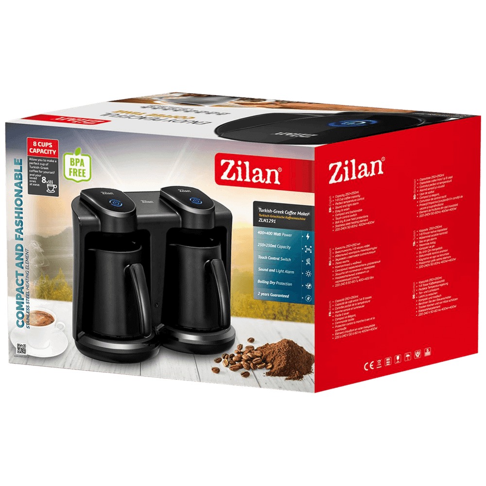 Zilan Aparat za tursku kafu, 400W + 400W, 8 šalica - ZLN1291 slika 2