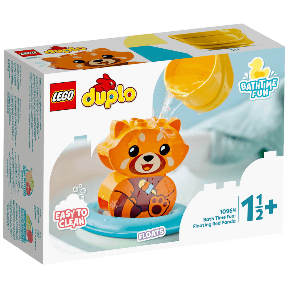 Lego Zabava u kadi: plutajuća crvena panda, LEGO Duplo slika 1