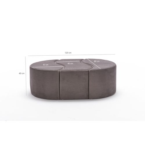 Atelier Del Sofa Tabure, Mink, Alya Puf - Mink slika 6