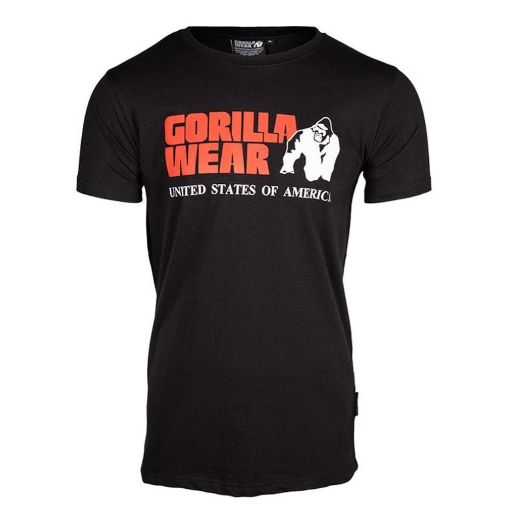 Gorilla Wear CLASSIC Majica, Crna slika 2