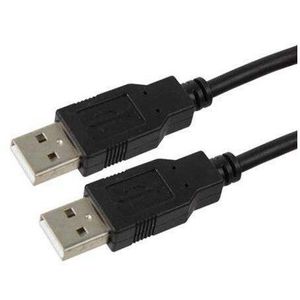 CCP-USB2-AMAM-6 Gembird USB 2.0 Cable A Male - A Male Round 1.80 m Black