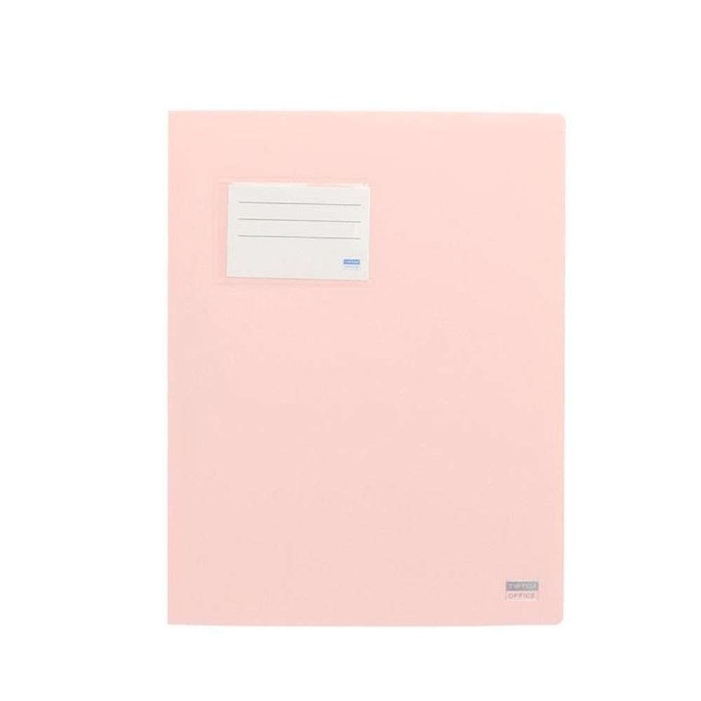 TipTop Office Fascikla sa Mehanikom & Prozor za karticu, A4 PP, Pastel Narandžasta slika 1