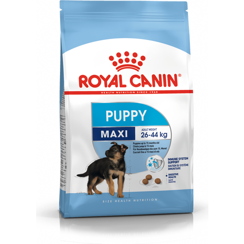 ROYAL CANIN SHN Maxi PUPPY, potpuna hrana za pse, specijalno za štence velikih pasmina (konačne težine od 26 do 44 kg)  do 15 mjeseci starosti, 4 kg slika 1