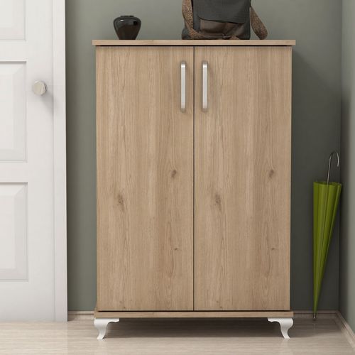 Asta - Walnut Walnut Shoe Cabinet slika 2