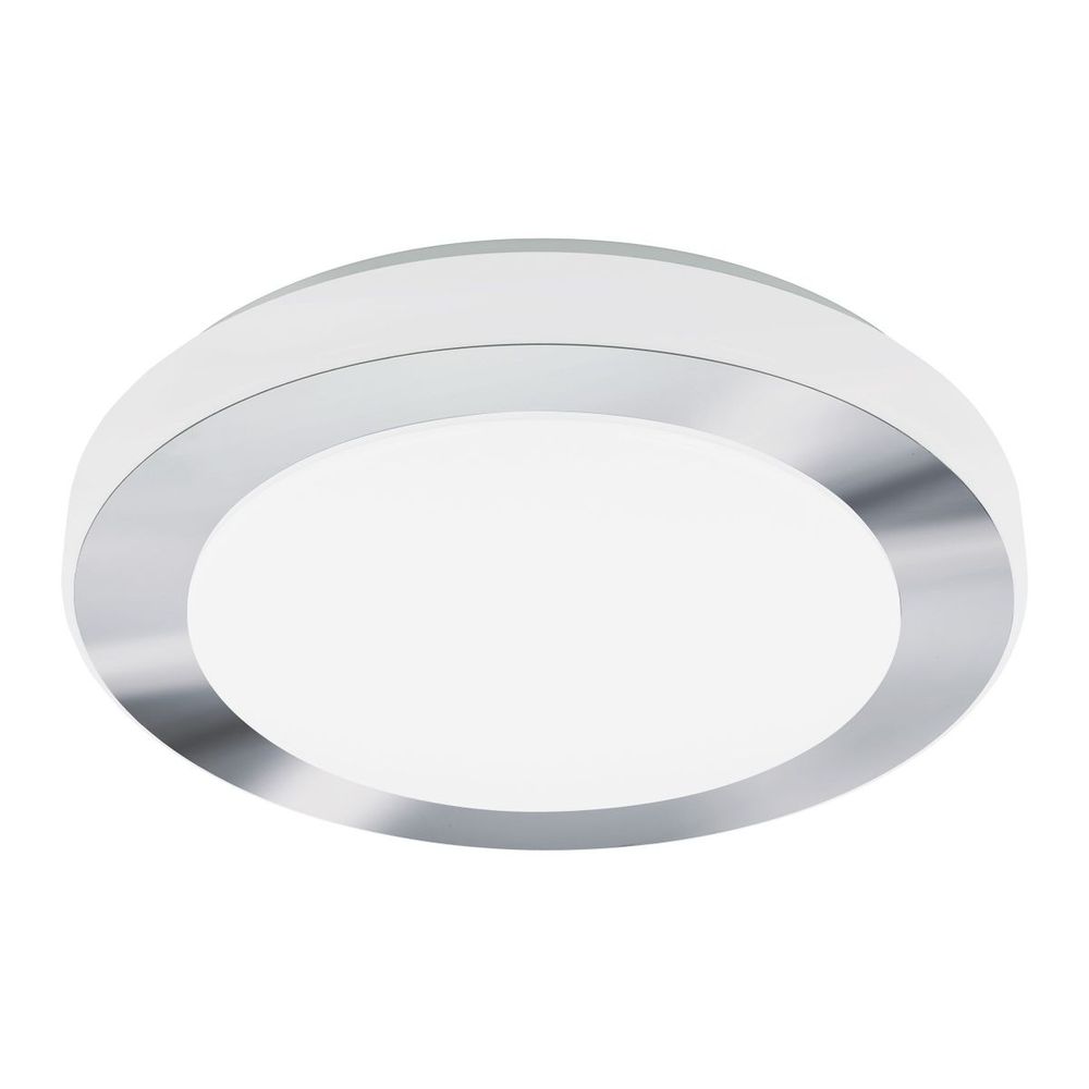 Eglo Carpi Plafonjera/1 - LED Osvjetljenje, 16W, 1500lm, IP44, Promjer 385mm, Krom/Bijela slika 1