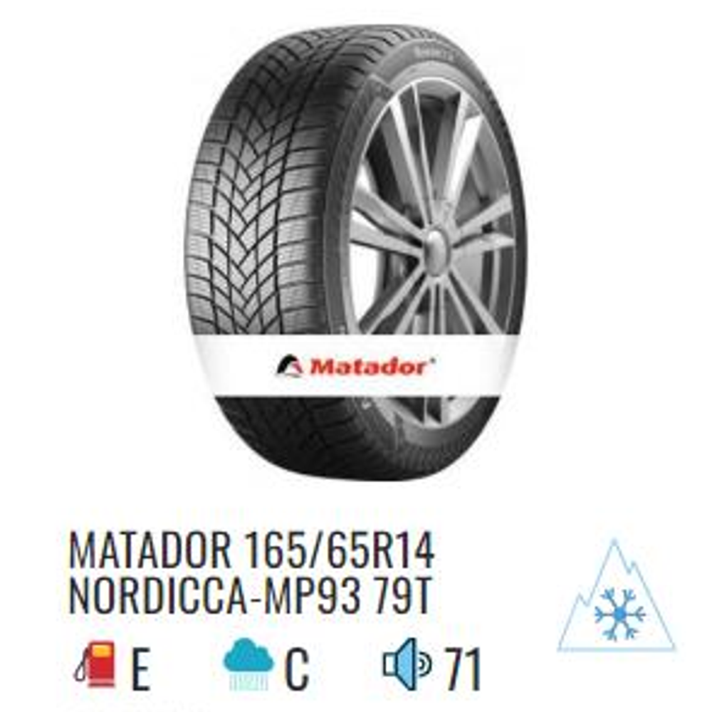 Matador zimska guma 165/65R14 M+S NORDICCA-MP93 79T slika 2