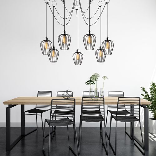 Luster Tel - 6696 Black Chandelier slika 1