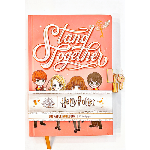 PYRAMID HARRY POTTER (STAND TOGETHER) A5 PREMIUM LOCKABLE DIARY slika 1