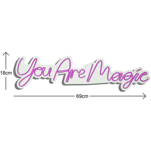 You are Magic - Pink Pink Decorative Plastic Led Lighting slika 6