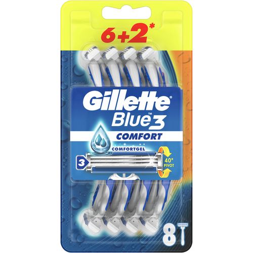 Gillette Blue 3 Comfort 6+2 kom slika 1