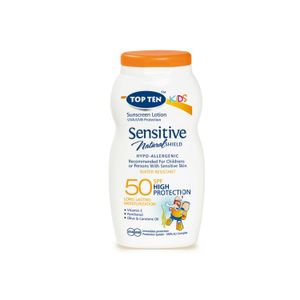 Top Ten Kids Sensitive Dječiji losion za zaštitu od sunca  SPF 50 200 ml
