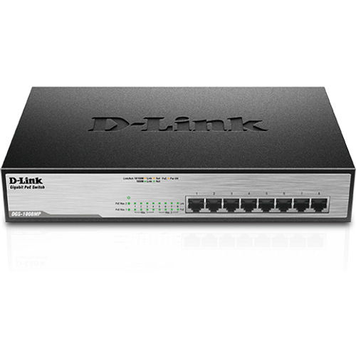 D-Link DGS-1008MP 10/100/1000 8port Poe LAN Switch  slika 1