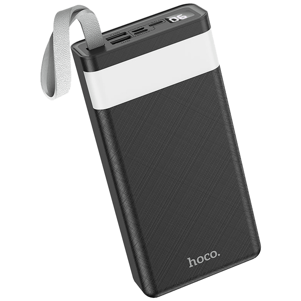 hoco. Punjač prijenosni sa lampom, Hoco j73, 30000mAh, 2A / 2A - J73 Powerful, Black slika 4