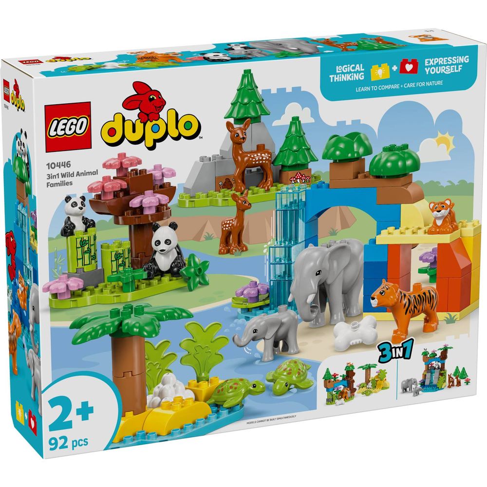 LEGO 10446 Porodica divljih životinja 3u1 slika 1