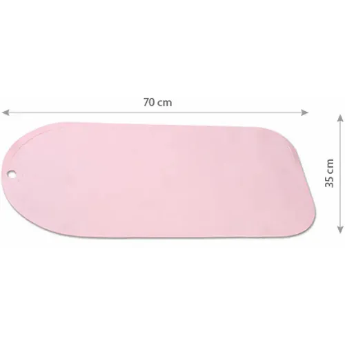 BabyOno Protuklizna podloga 70x35 cm, pastelno roza slika 3
